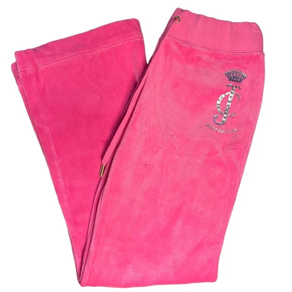 Juicy Couture Pants - Y2K Hot Pink Juicy Couture Track Pants